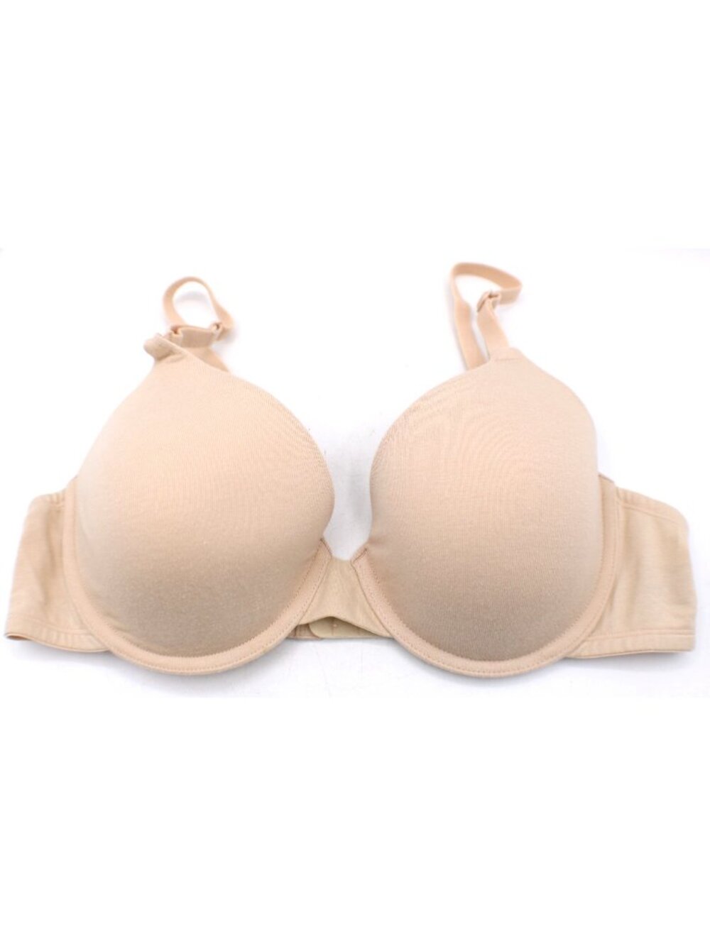 Fruit Of The Loom Womens Beige Nude 38B Cotton Blend Light Padded Underwire Bra